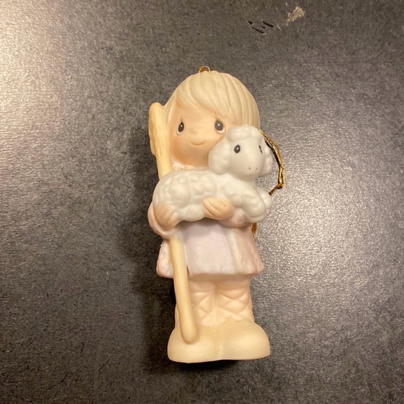 PRECIOUS MOMENTS bundle/8 ~ 7 Christmas ornaments & 1 stocking holder - Picture 12 of 15